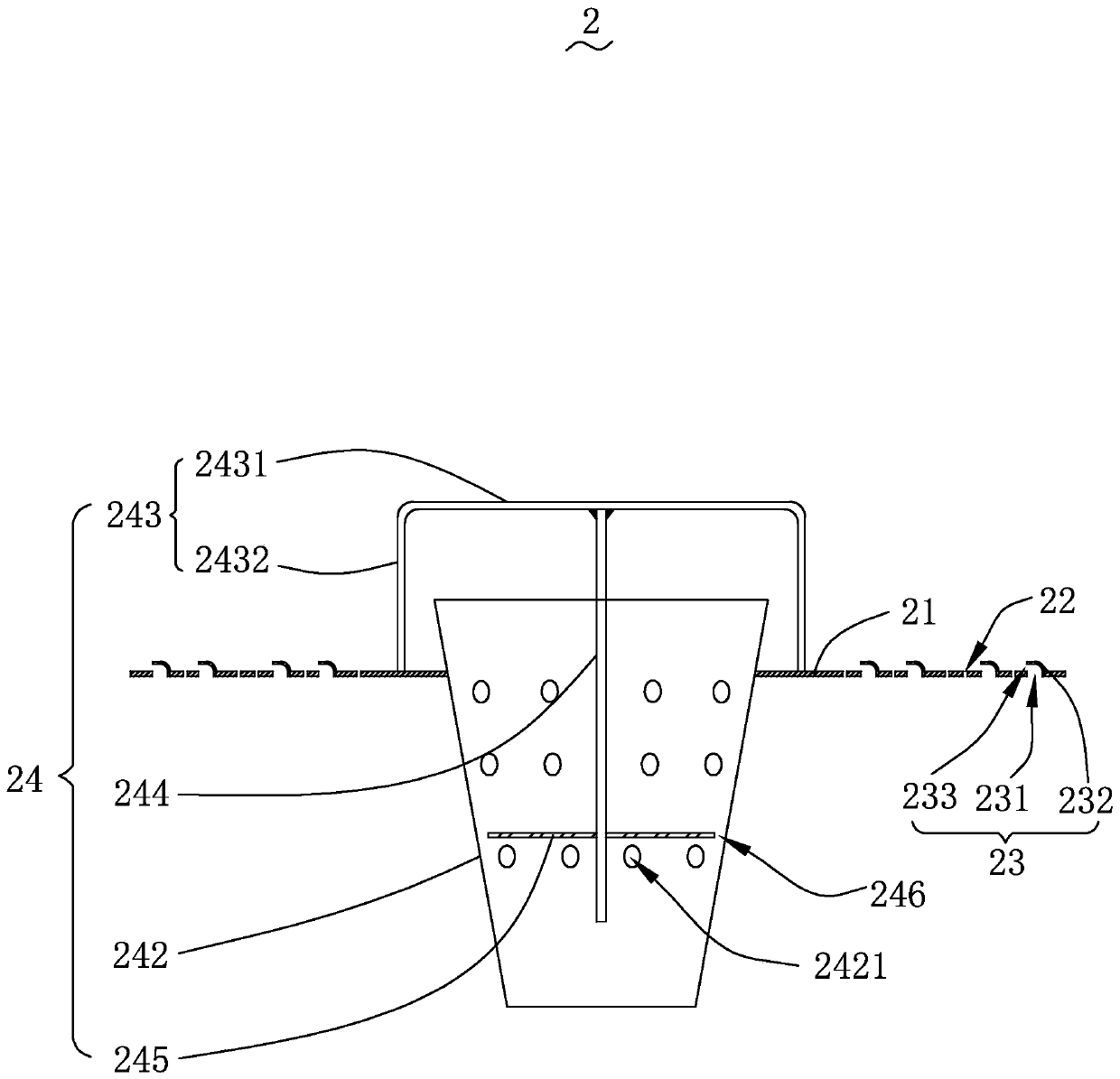 Three-dimensional mass transfer tray and plate tower