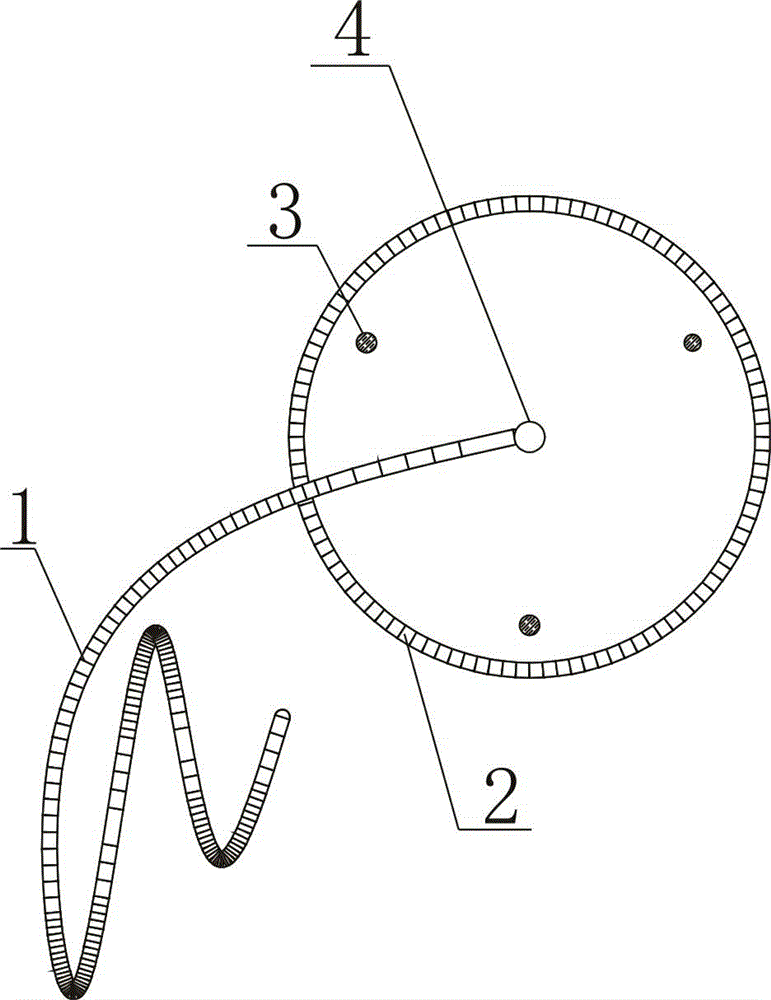 Apparatus for measuring thickness of sediment layer of rotary excavating bored pile