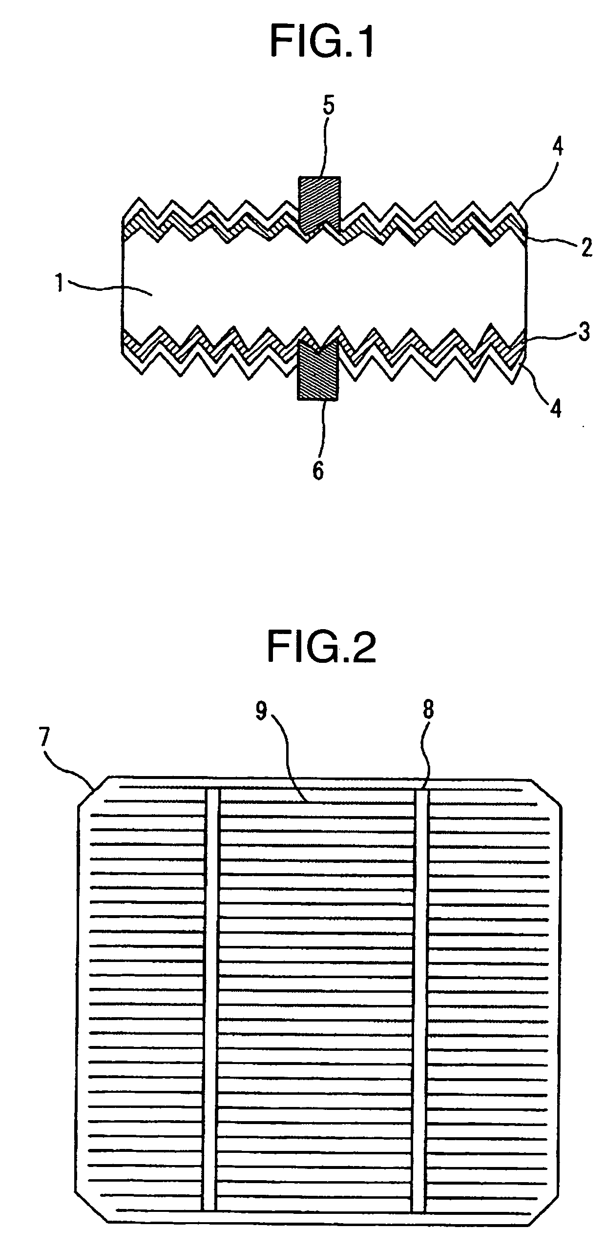 Silicon solar cell and production method thereof