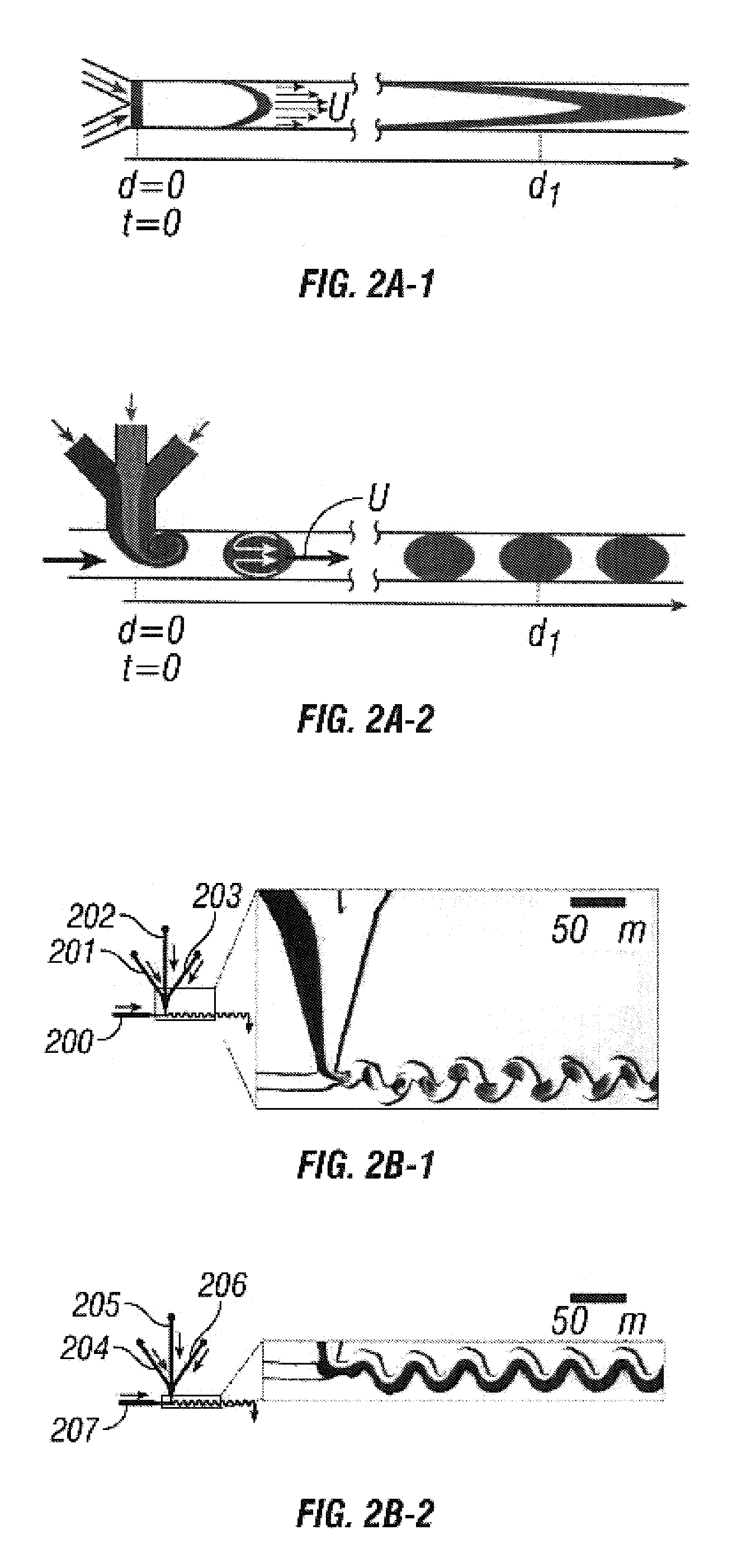 Device and method for pressure-driven plug transport and reaction
