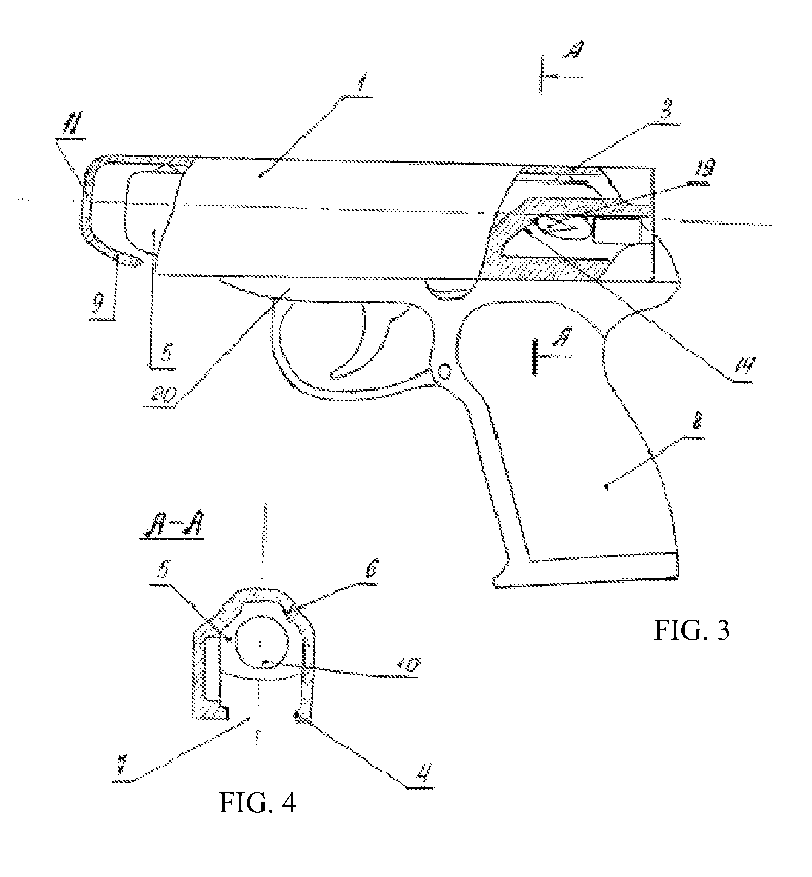 Method for loading a pistol and a holster