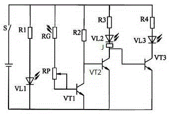 Working method of table lamp capable of automatically adjusting brightness