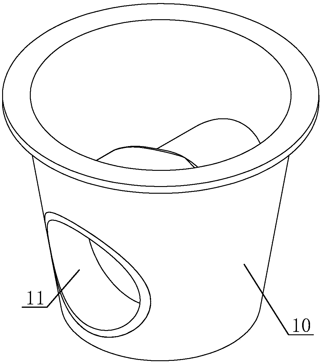 Root ventilation flowerpot