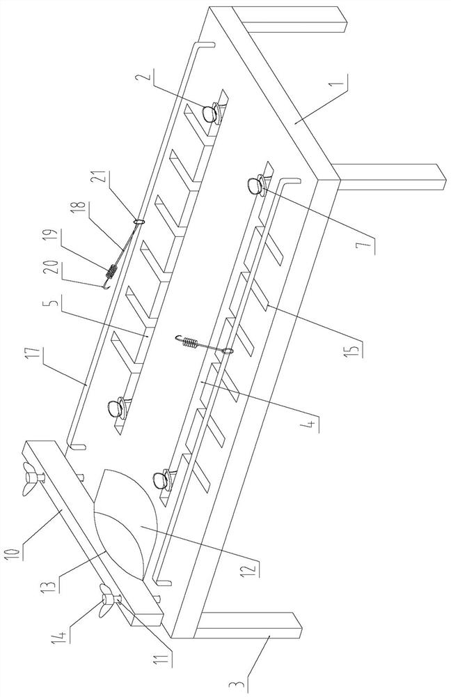 Anatomy method for quickly exposing medical rat canalis spinalis