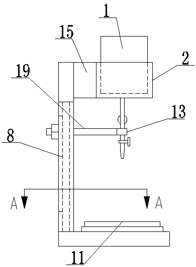 Cement standard denseness water consumption metering device and method