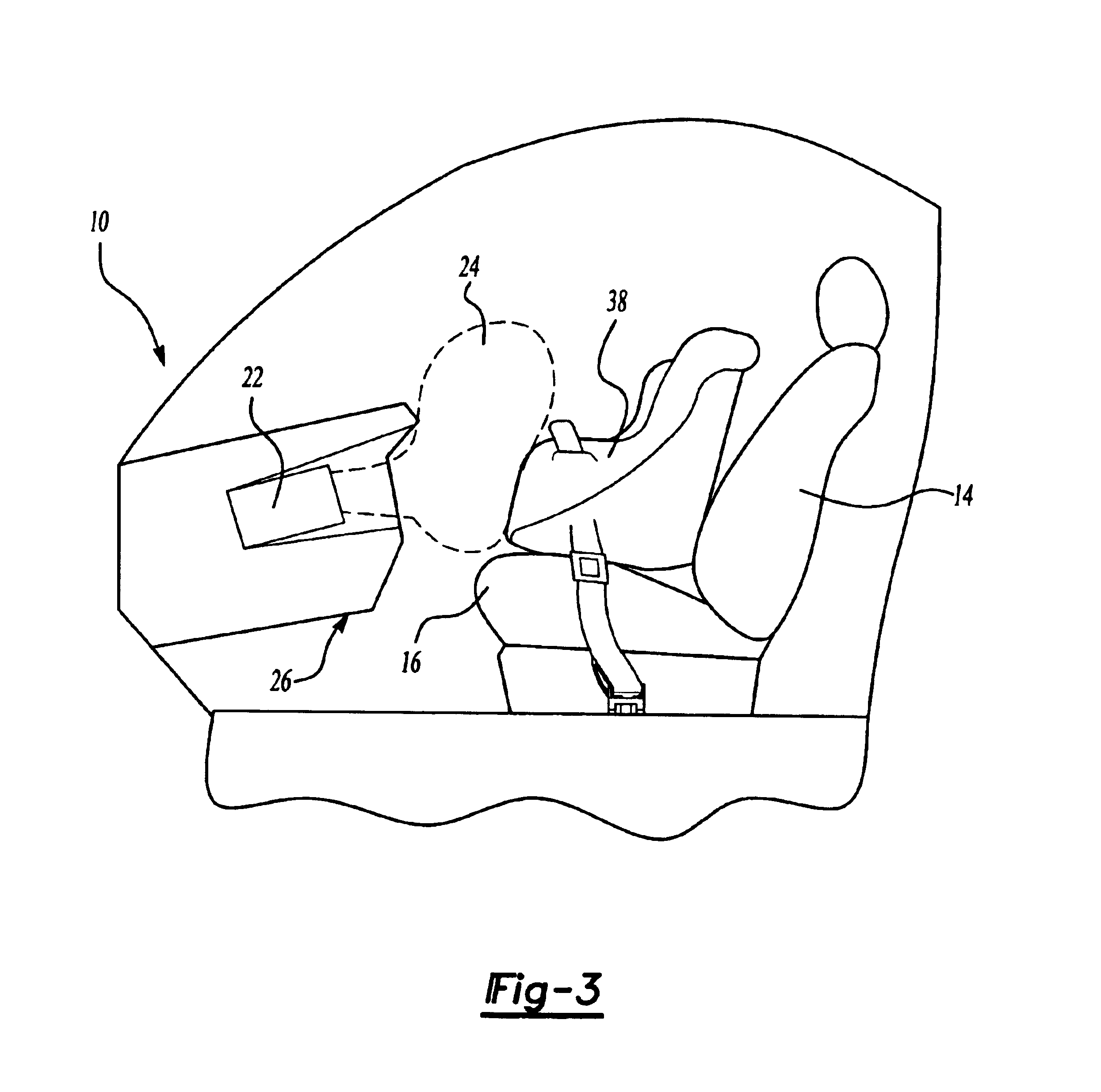 Controller for occupant restraint system