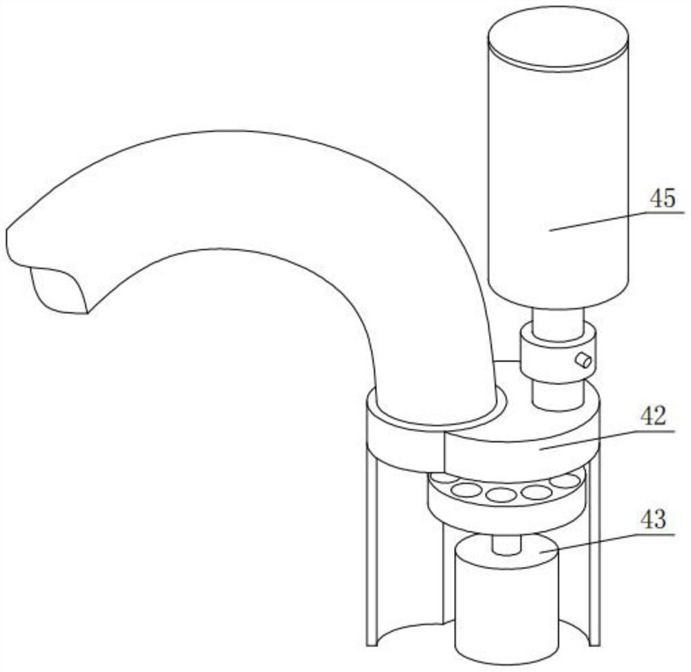 Rare earth waste tap water filtering device capable of being subjected to anti-corrosion treatment and processing technology