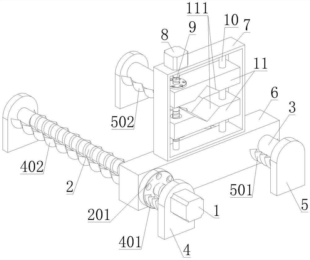 Copper pipe drilling device for copper machining