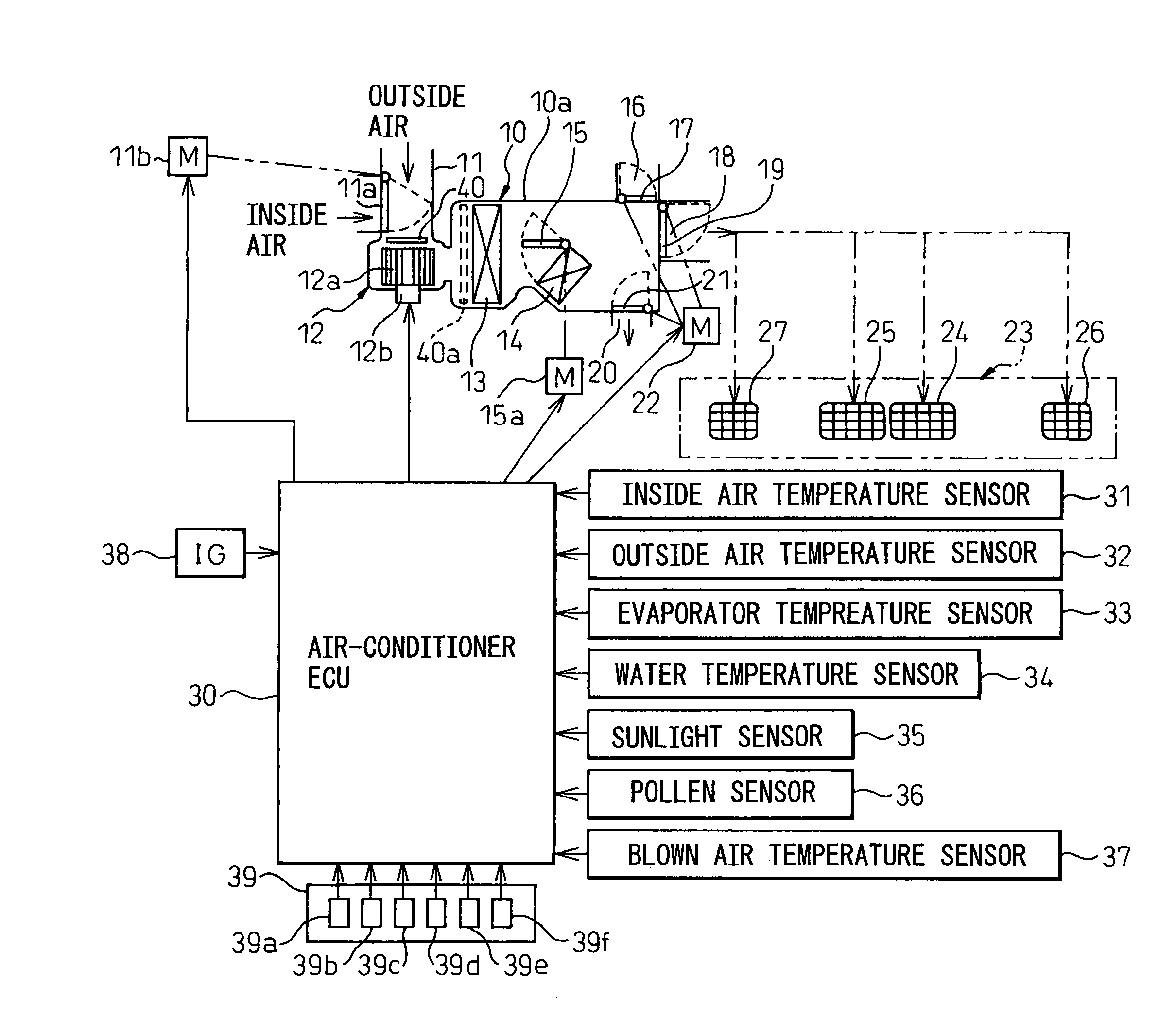 Vehicular air-conditioner