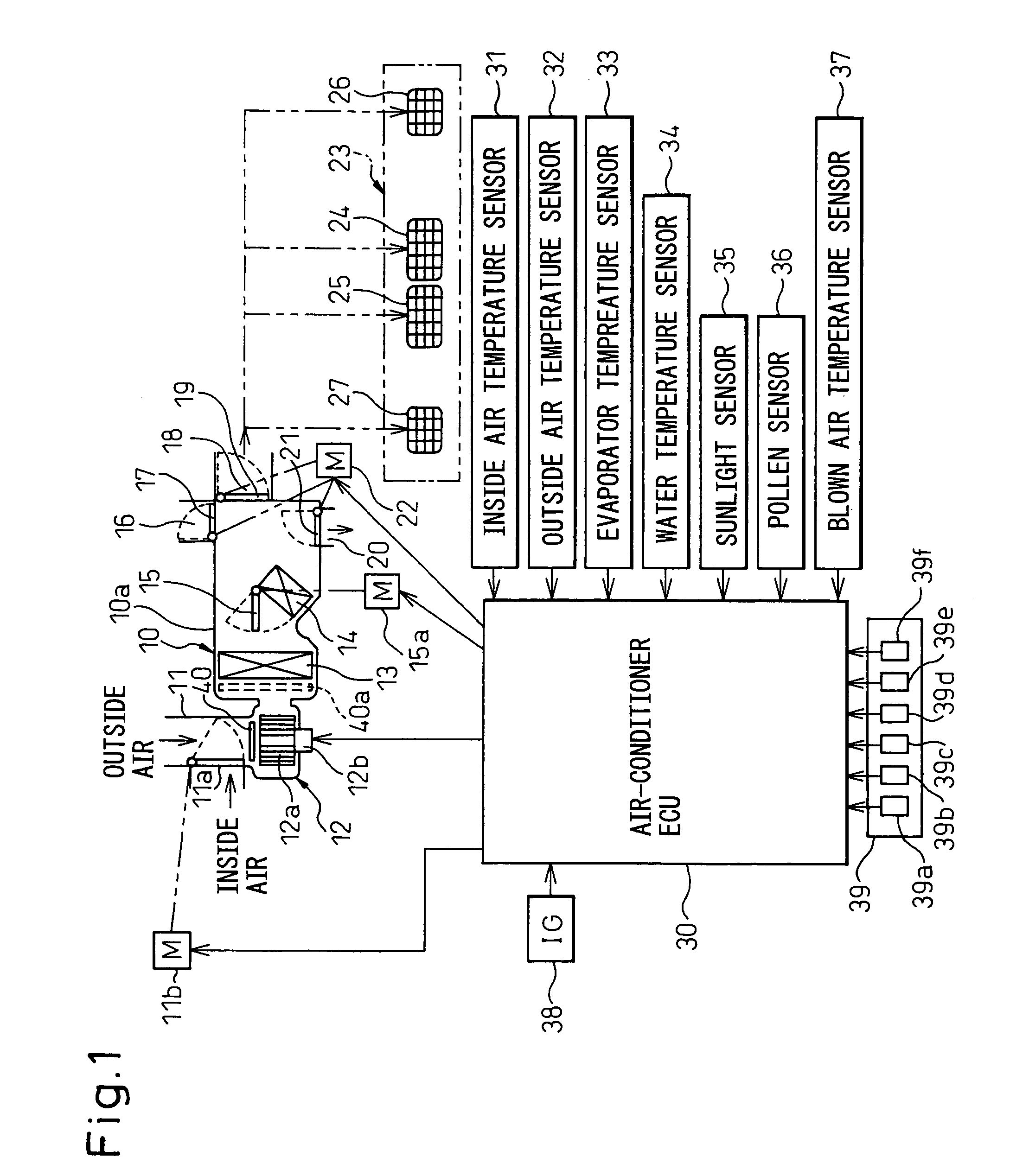 Vehicular air-conditioner