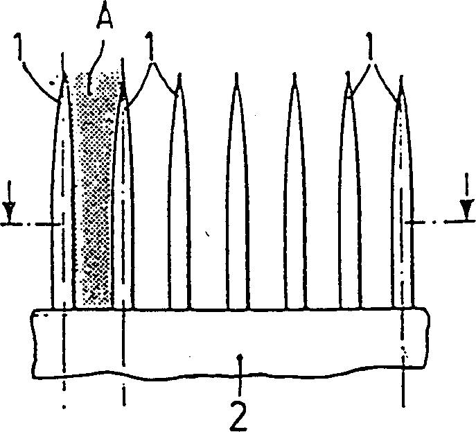 Card clothing for textile machine