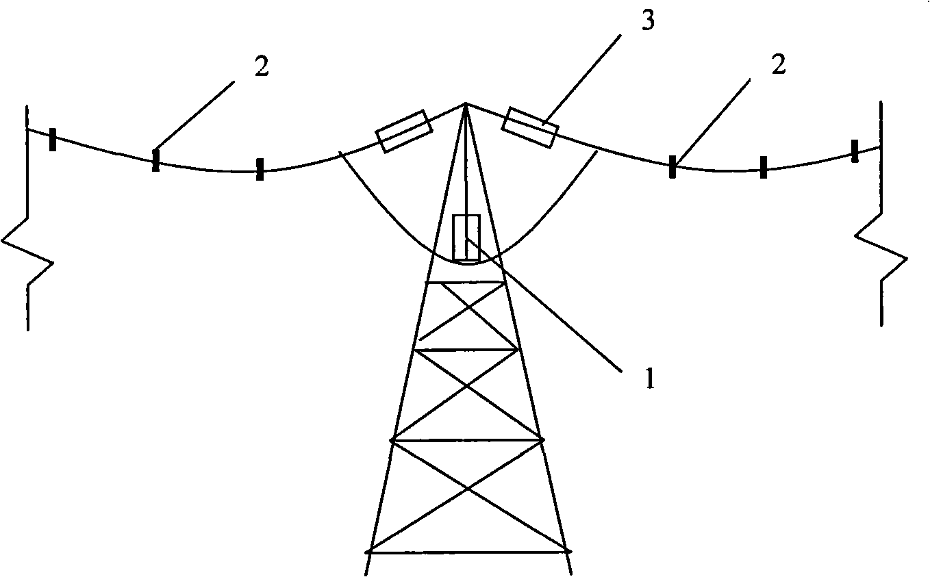 Ice-melting method suitable for transmission line with multiple fission conductor