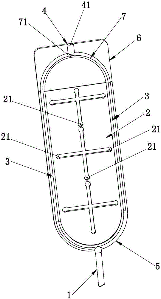 Level bar provided with fixed nail positioning device