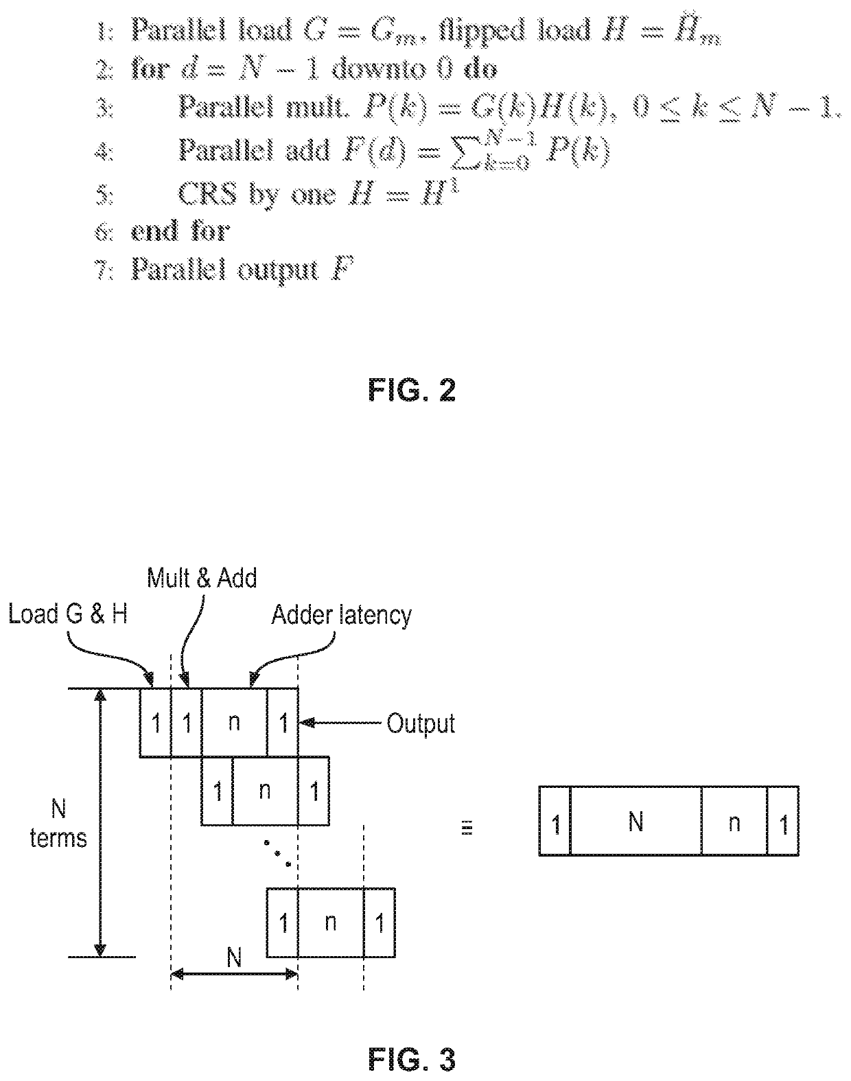 System and methods for computing 2-D convolutions and cross-correlations