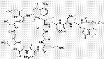 Method for preparing high-purity daptomycin