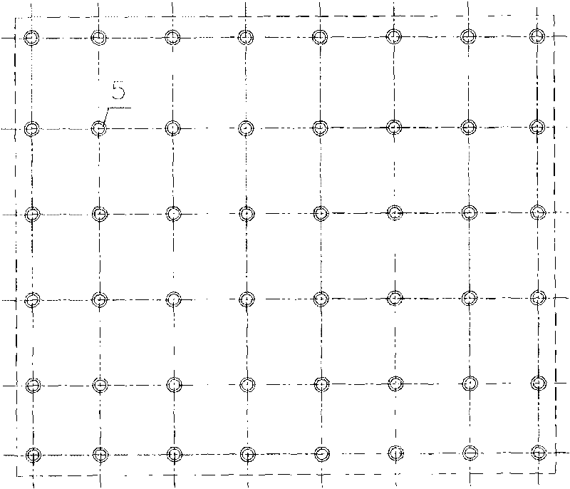 Inverted trapezoidal underground granary