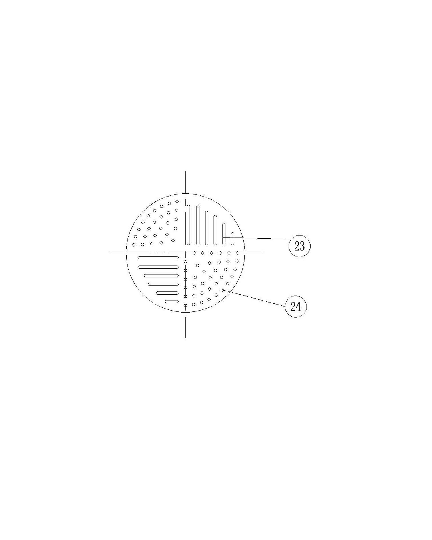 External filtering system for hollow fiber porous membrane bundle and technology thereof