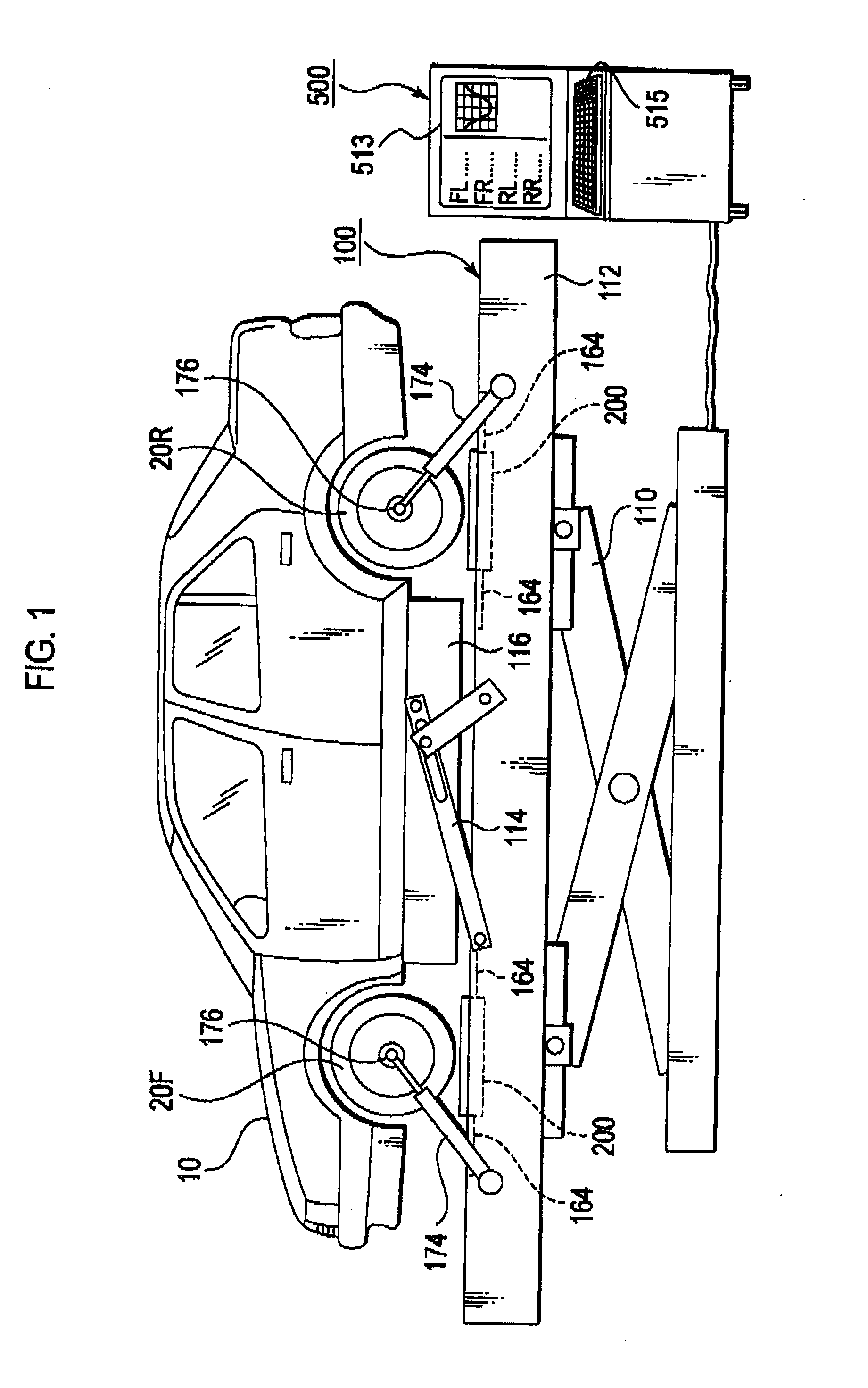 Wheel Allignment Angle Measuring Apparatus and Wheel Alignment Angle Measuring Method
