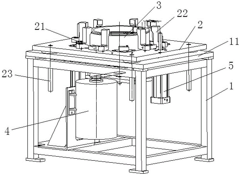 Synchronous generator stator winding test bench