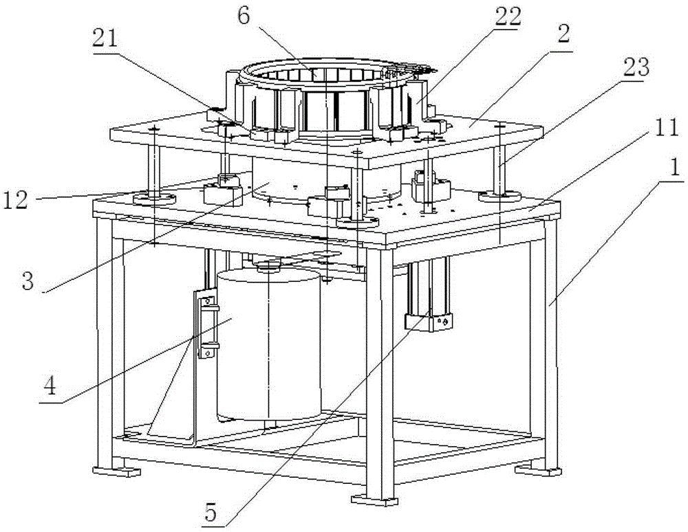 Synchronous generator stator winding test bench