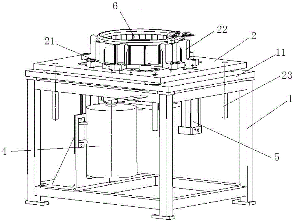 Synchronous generator stator winding test bench