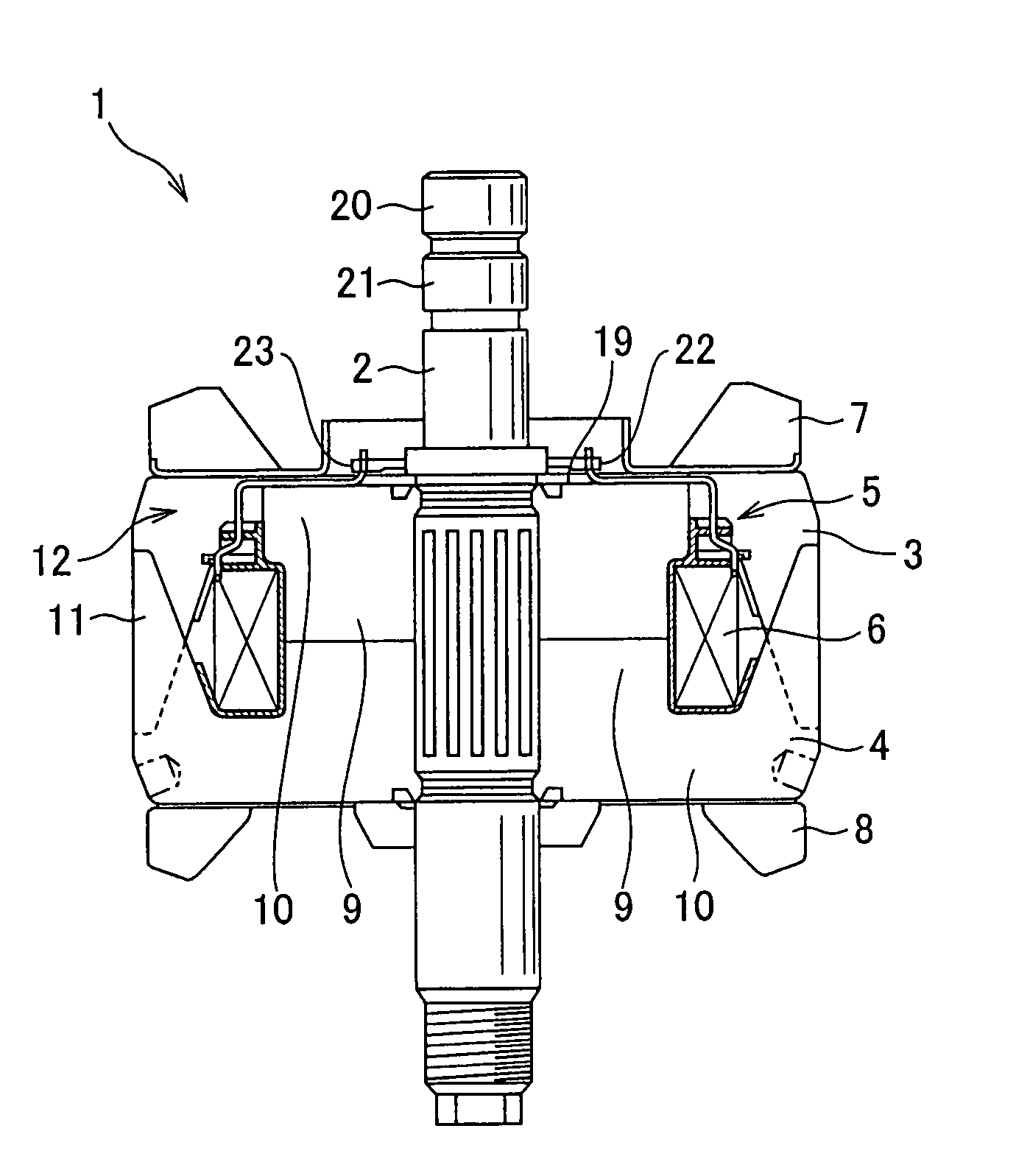 Rotor for rotating electrical machine and method of manufacturing same