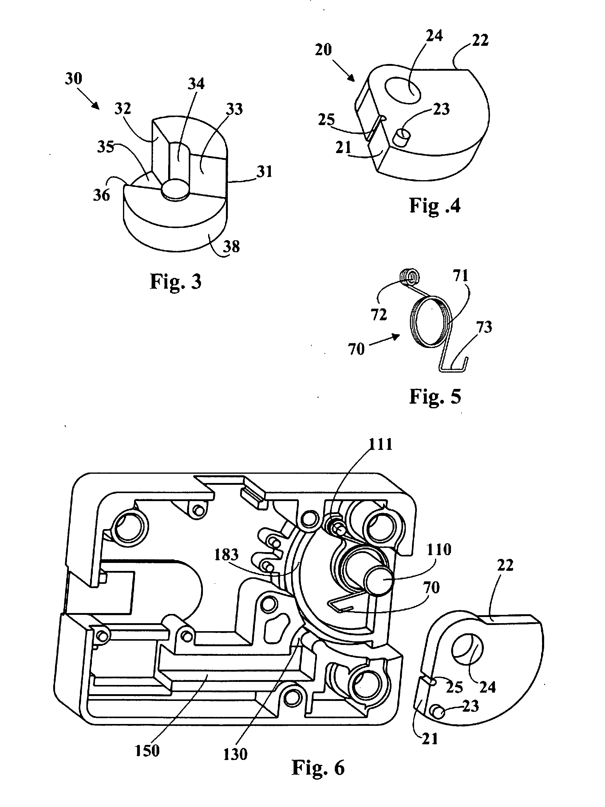Lock with a swing bolt and an actuator assembly thereof