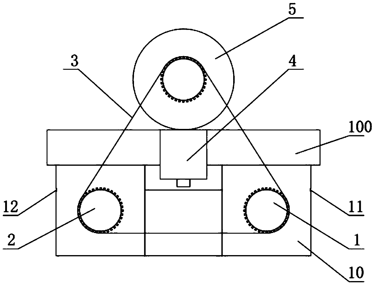 Method and device for measuring immunomagnetic test strips