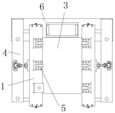 Automatic leveling gasket mounting device
