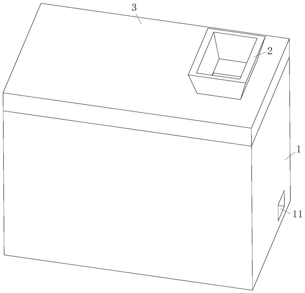 A kind of preparation method of high-strength permeable concrete