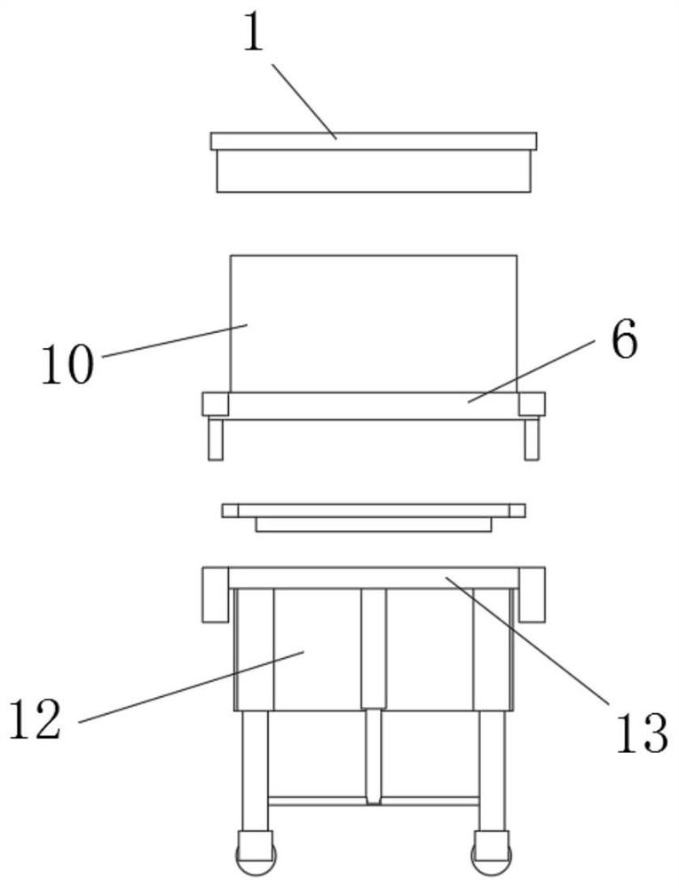 Coating production material transfer equipment with good protection effect