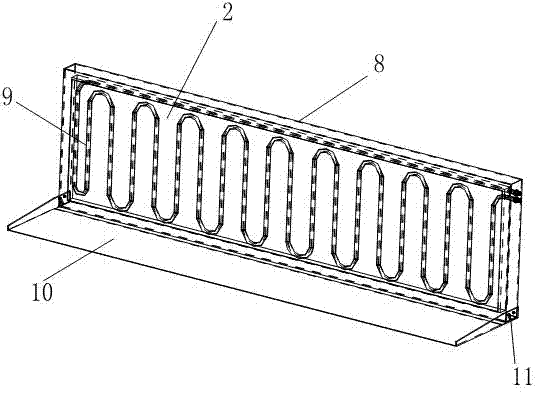 Solar water heating system provided with electric heating pipe