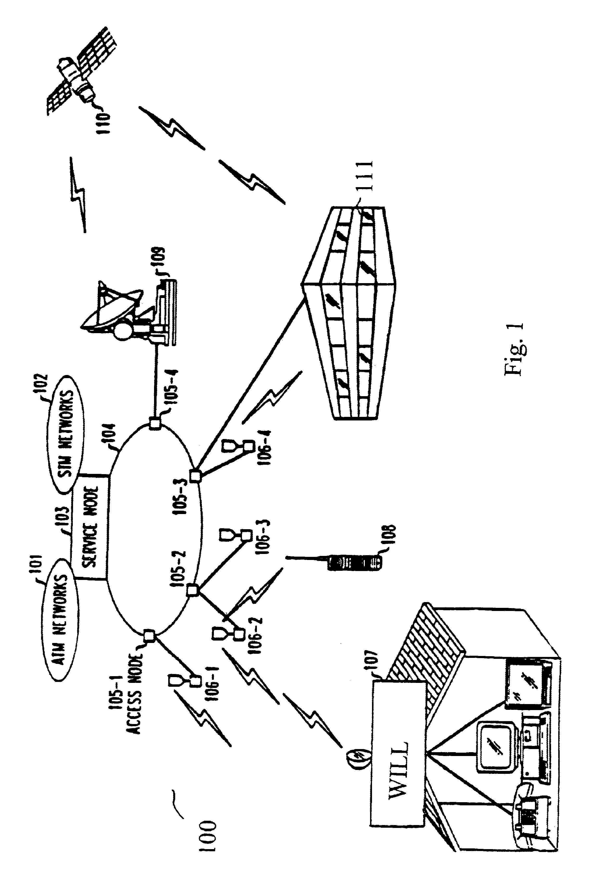Method and apparatus for allocation of a transmission frequency within a given frequency spectrum