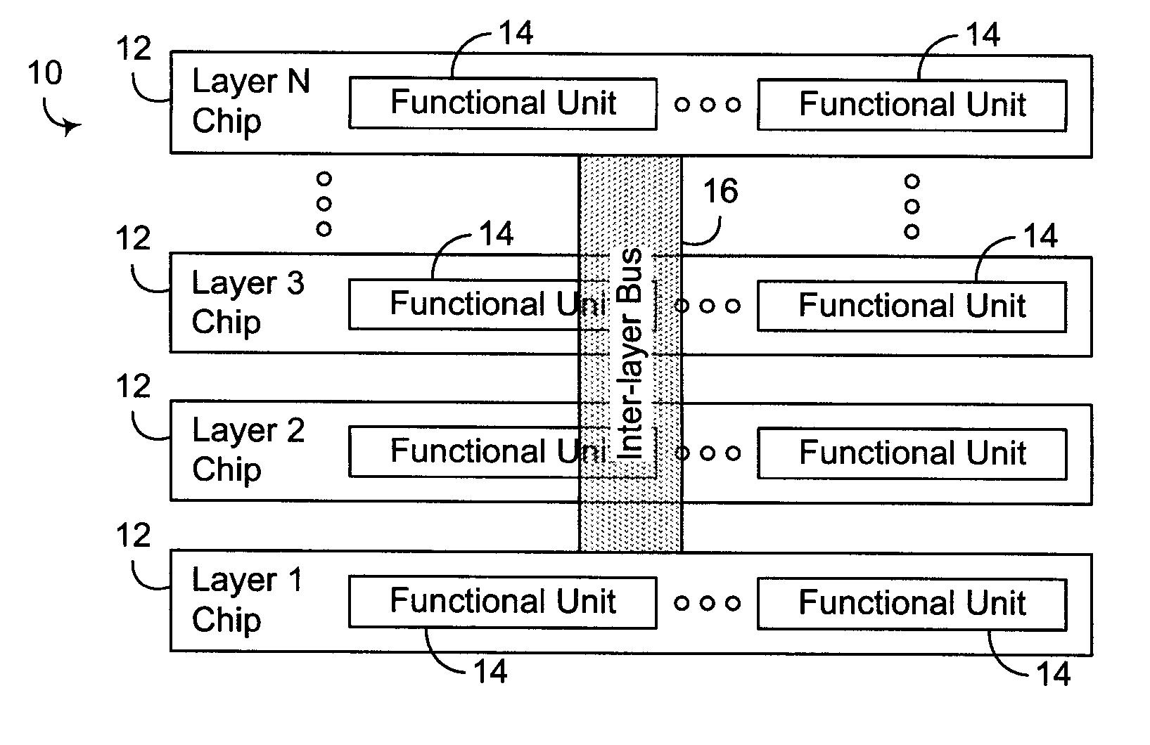 Thermal enhancement for multi-layer semiconductor stacks