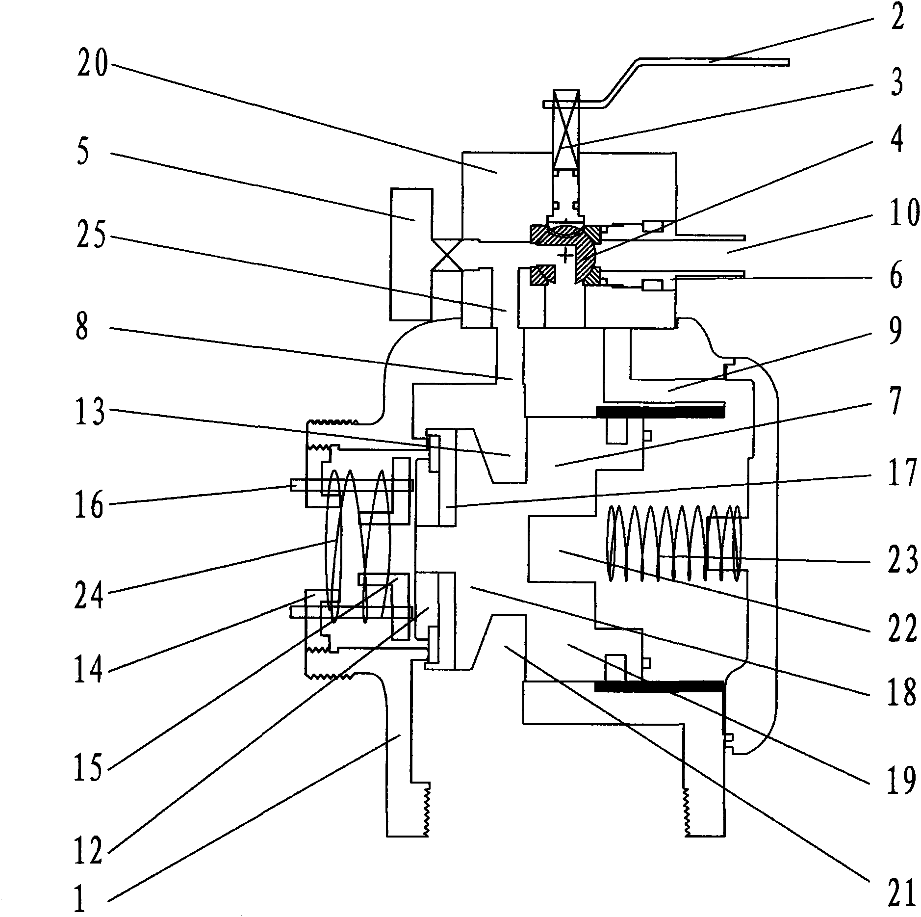 Spherical rapid hydraulic fire hydrant and working method thereof