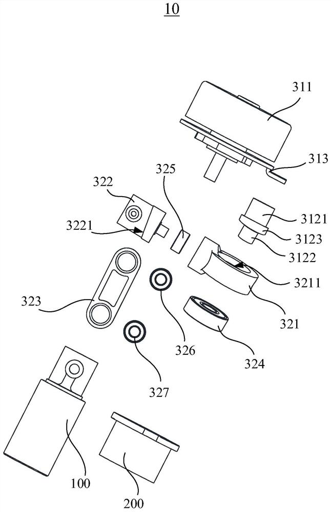 Transmission mechanism and fascia gun