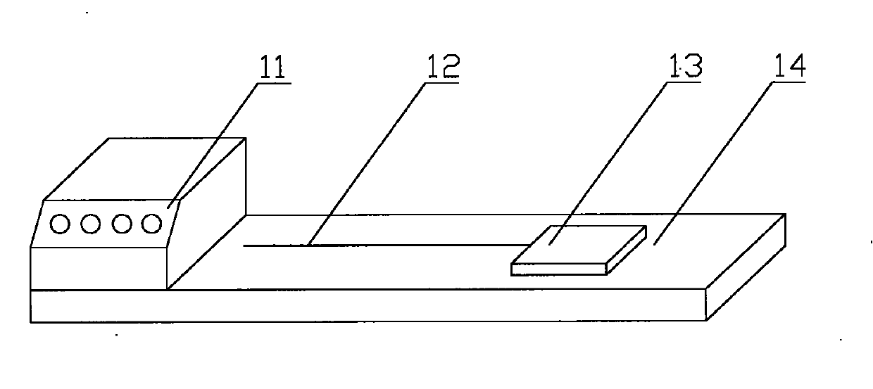 Detection device for non-skid property