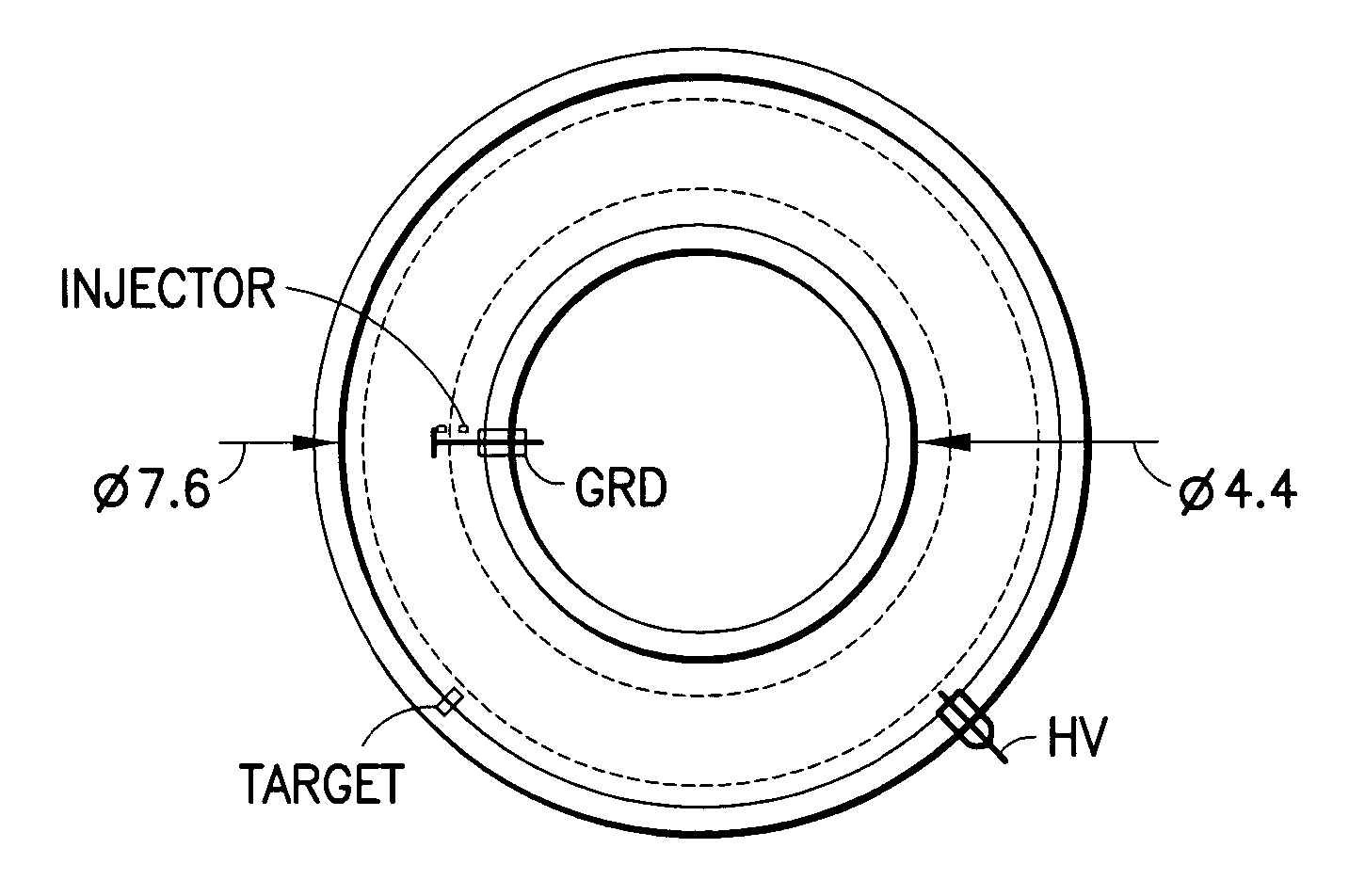 Method of driving an injector in an internal injection betatron