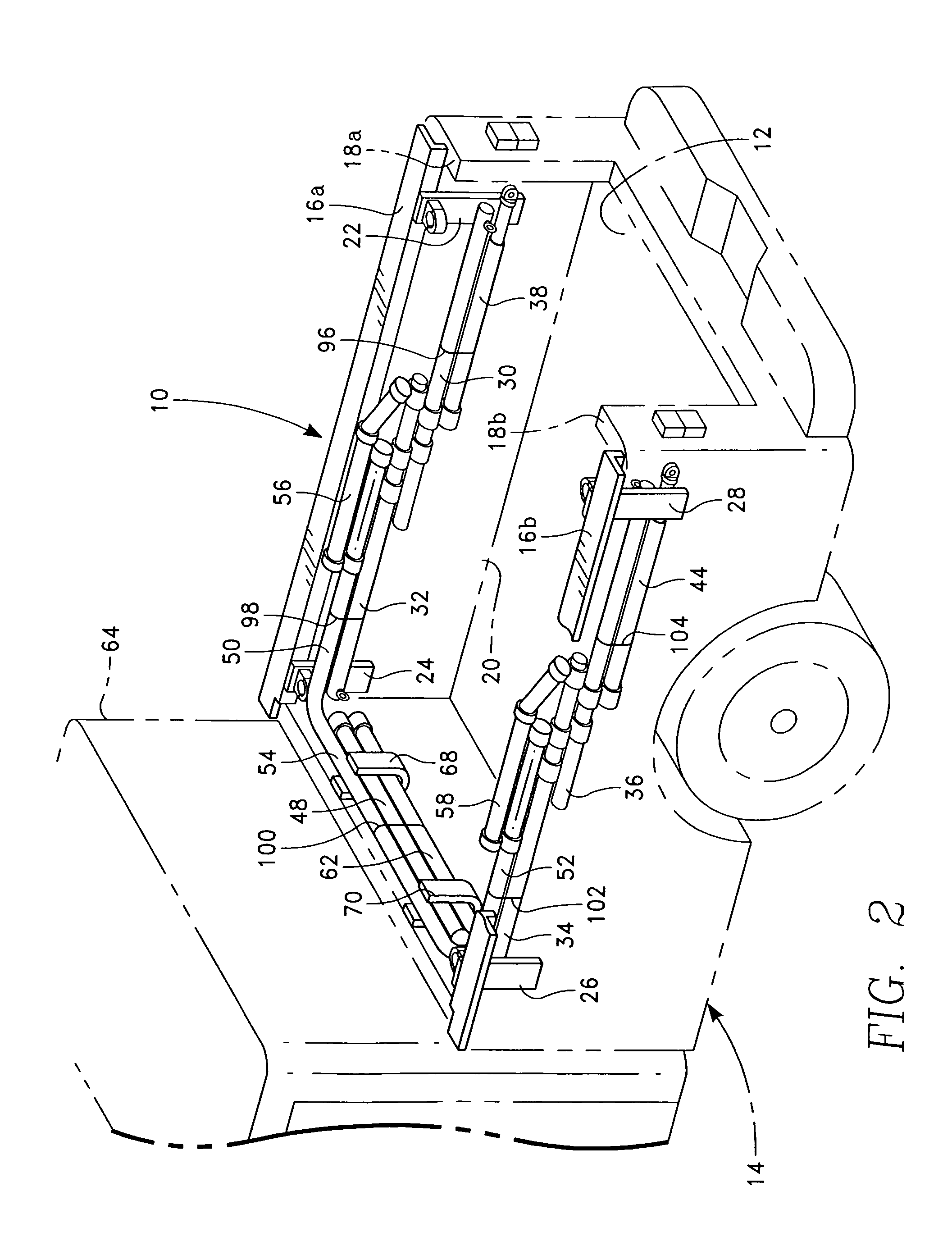 Collapsible truck rack and method of use