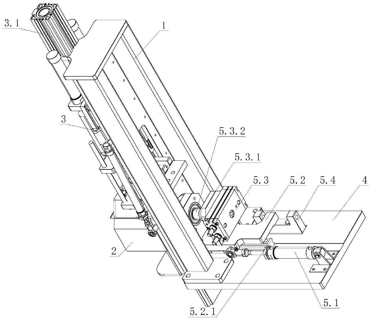 Intelligent screw beating device for control box