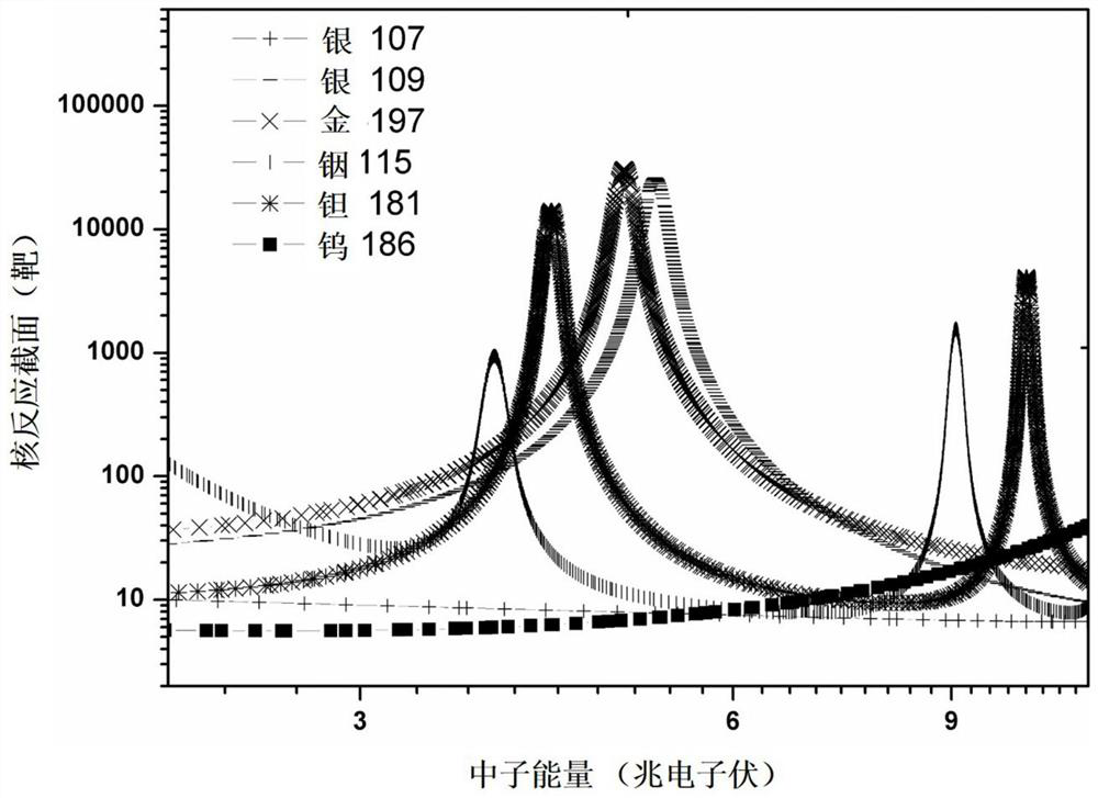 A wide-energy-spectrum white-light neutron resonance camera detector and detection method