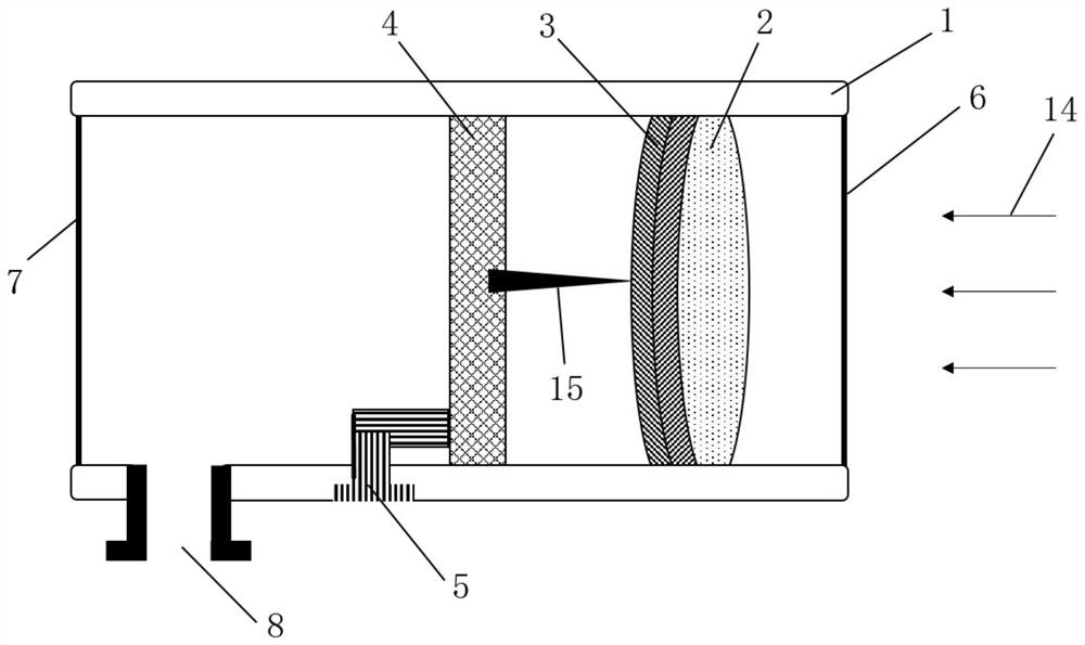 A wide-energy-spectrum white-light neutron resonance camera detector and detection method