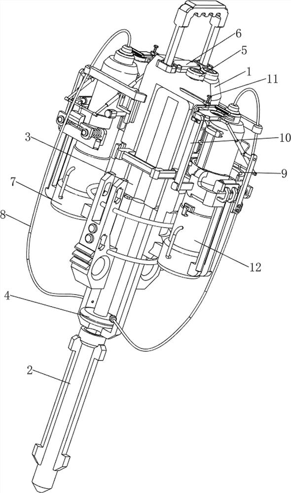 Portable sampling equipment for sewage detection