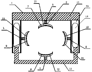 Anti-vibration support for pipeline