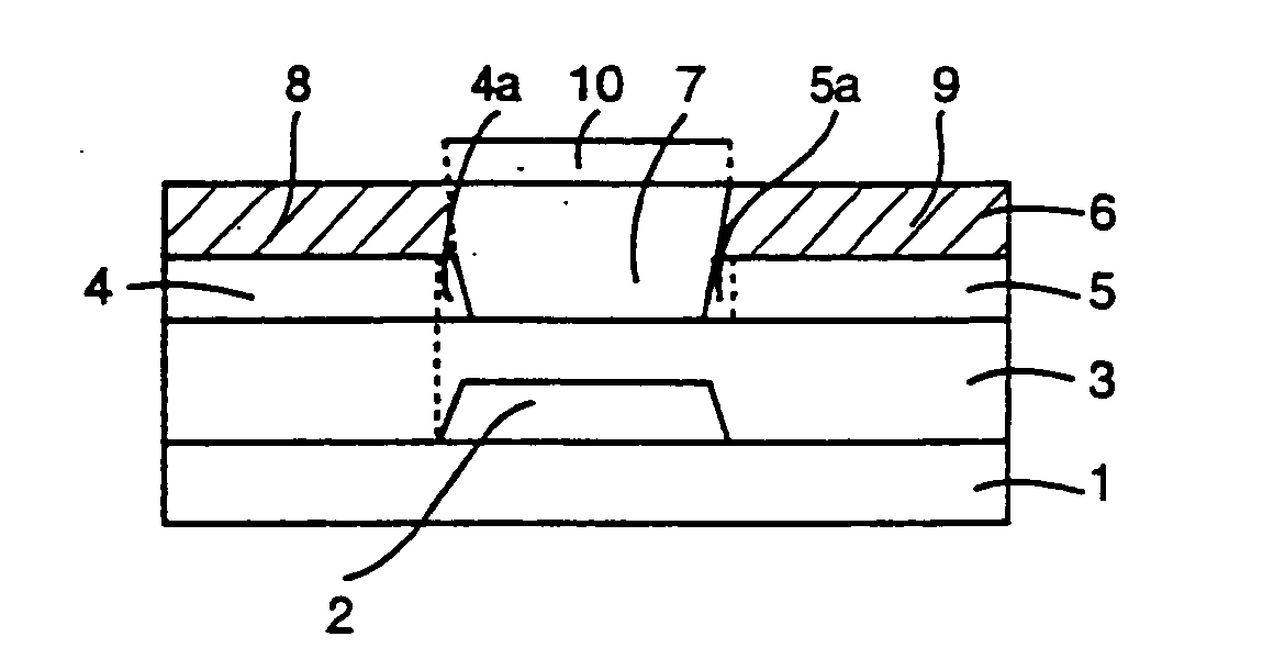 Self-aligned contact doping for organic field-effect transistors and method for fabricating the transistor
