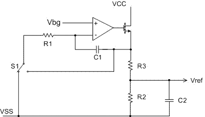 High-precision reference voltage integration sampling circuit