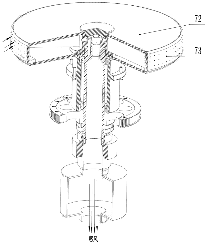 Hot-melt glue labelling machine