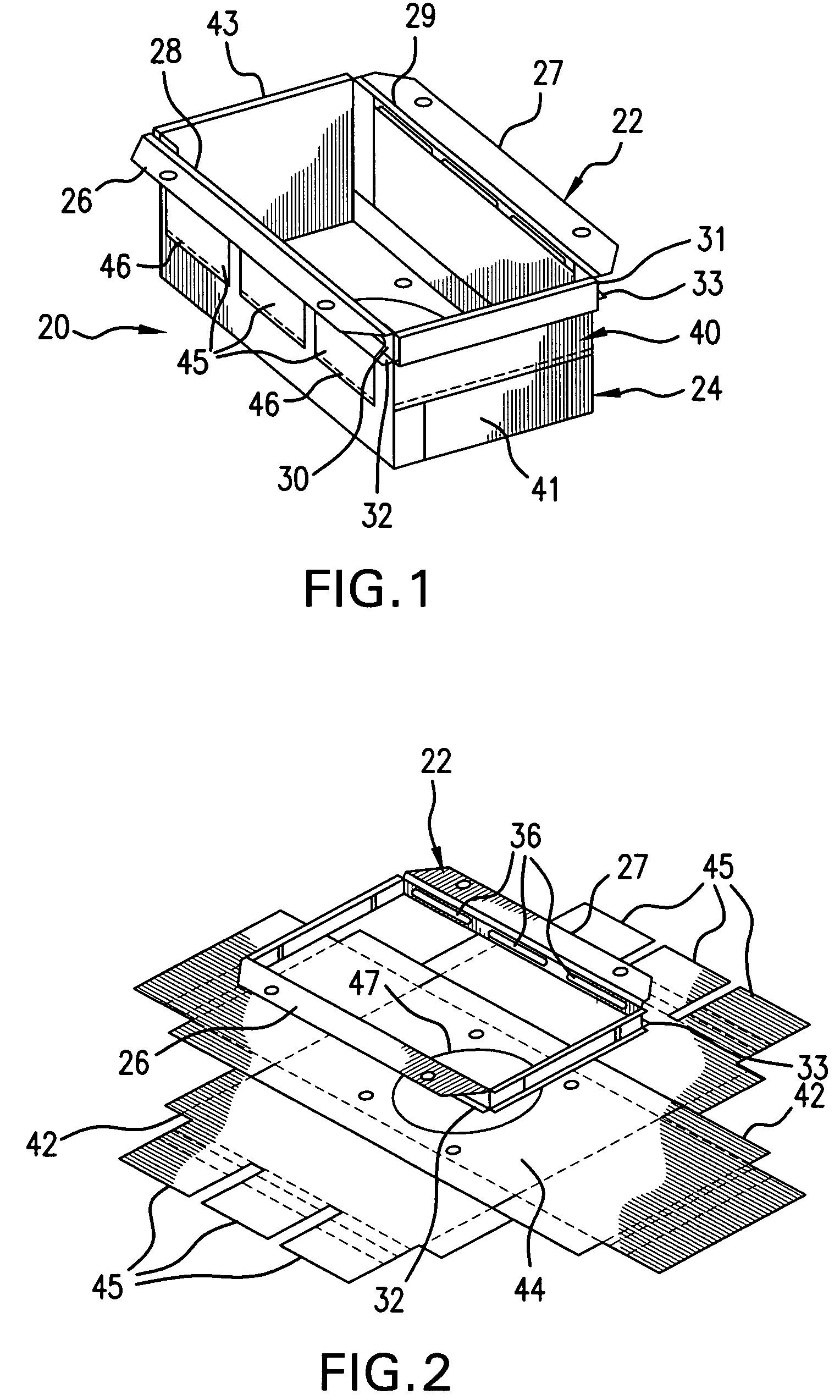 Flexible housing for an airbag module