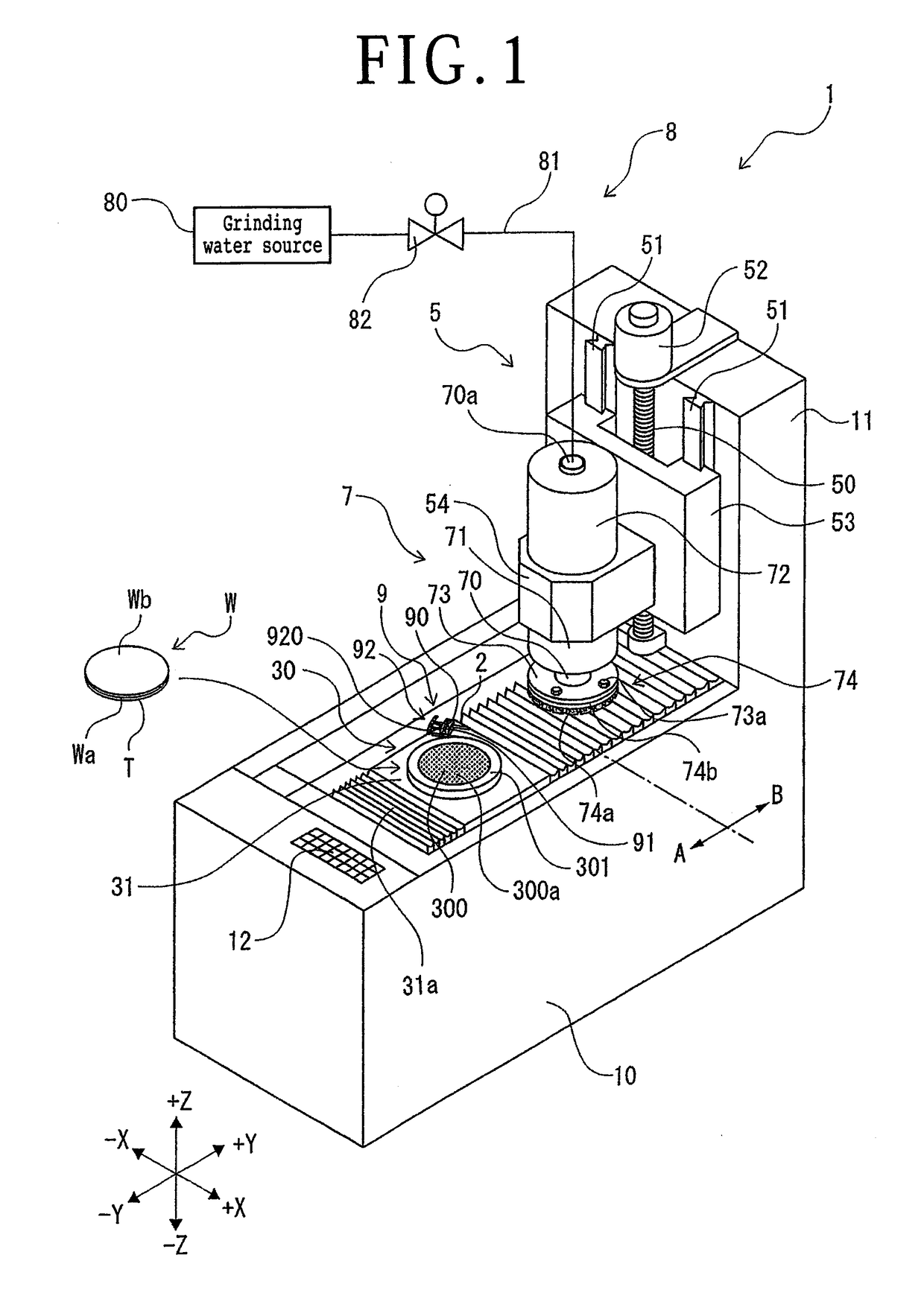 Grinding apparatus