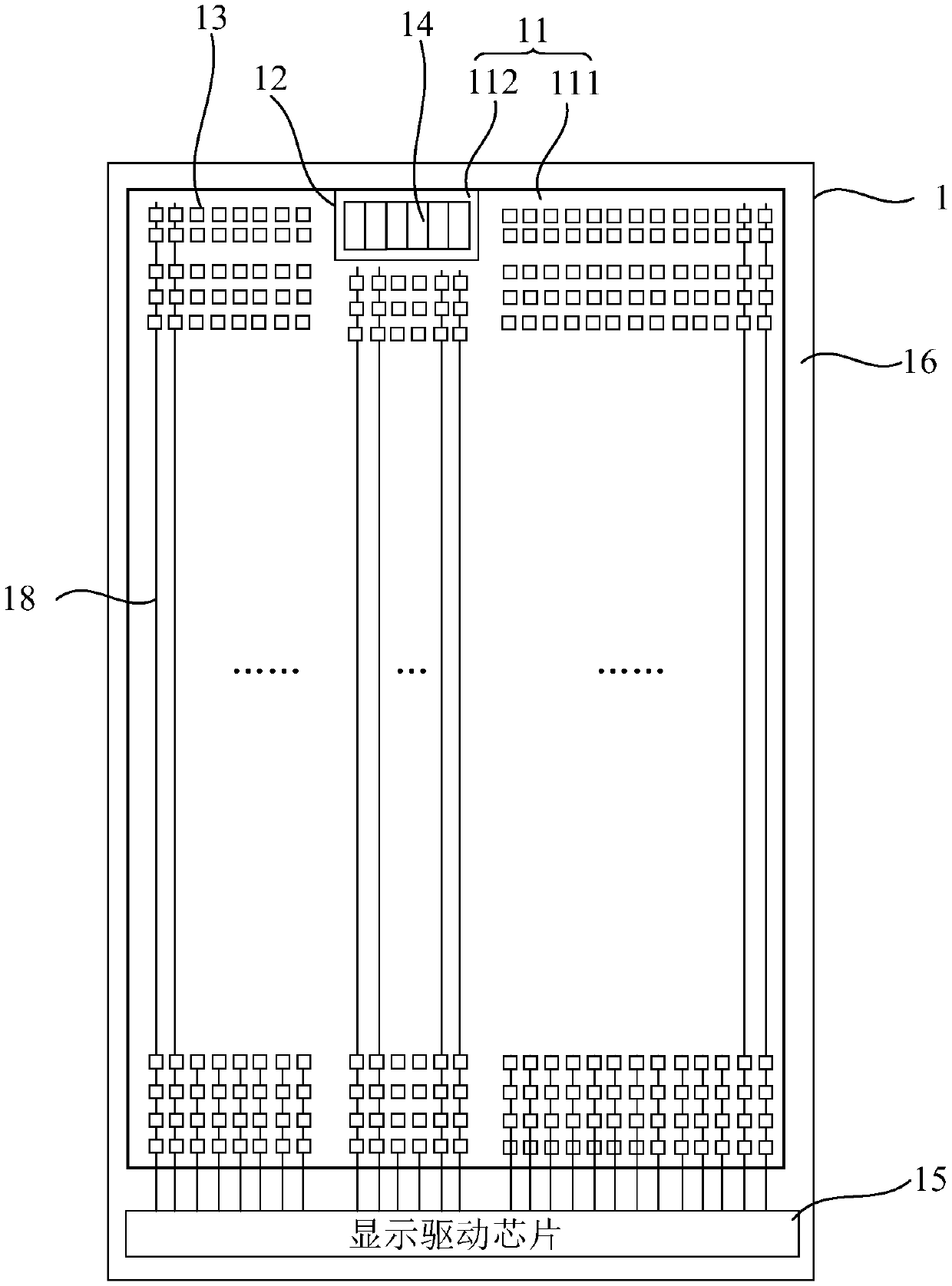 Display device, display panel thereof and OLED array substrate